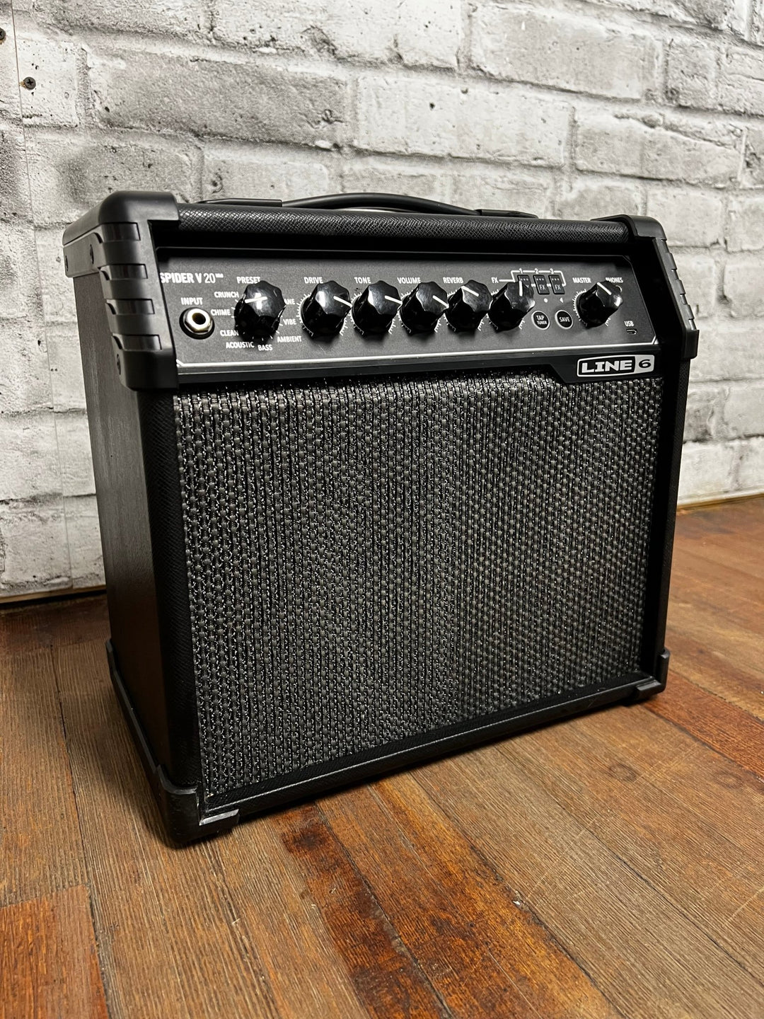 Used Line 6 Spider V20 MKII Guitar Amp by used