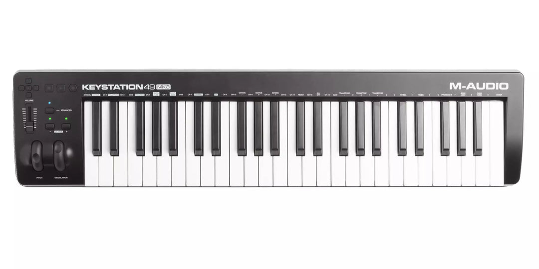 Used M-Audio Keystation 49 MK3 49-Note Keyboard Controller by inMusic