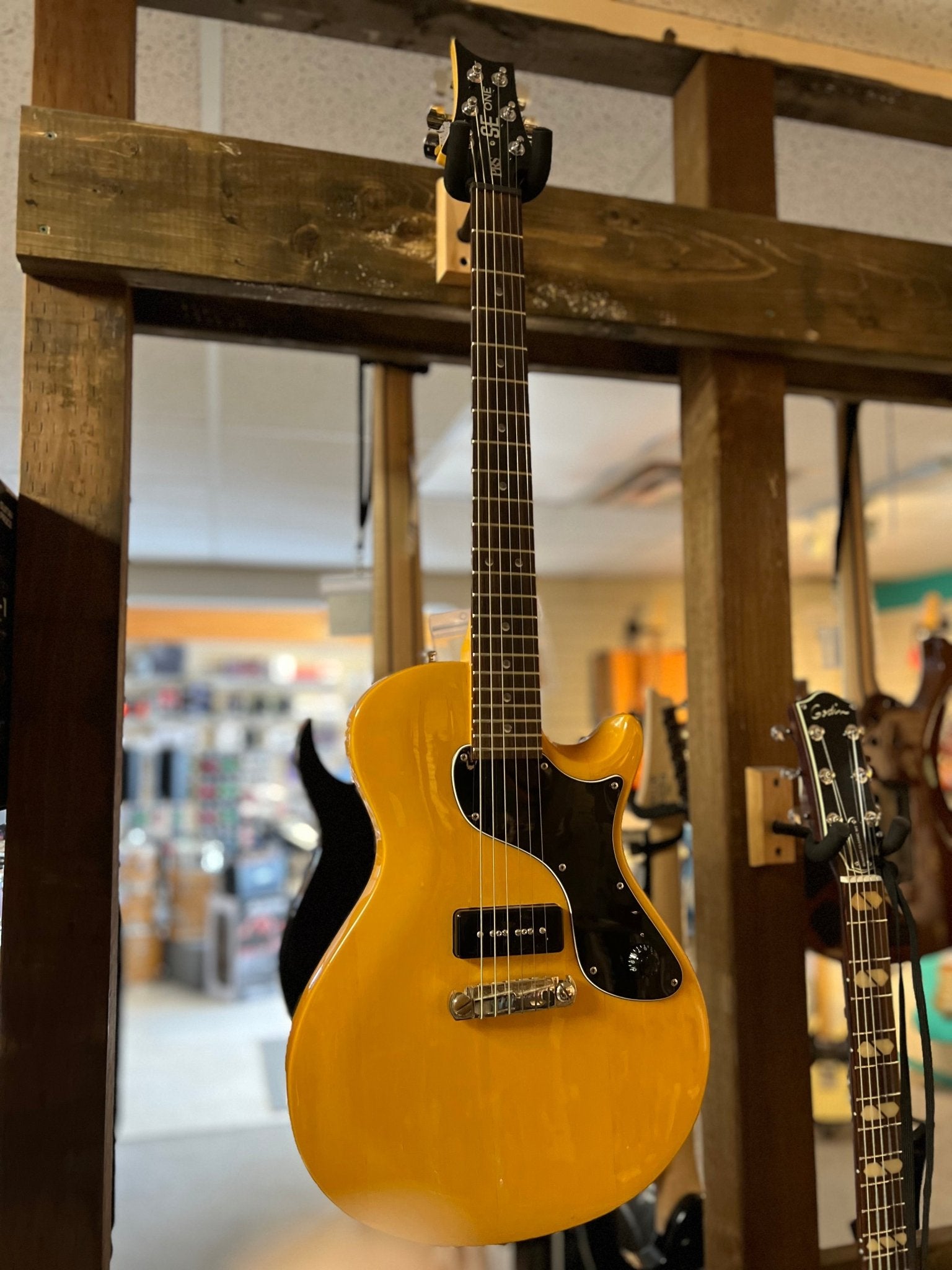 USED PRS SE One, Single Cut, Yellow, with P90s by Used