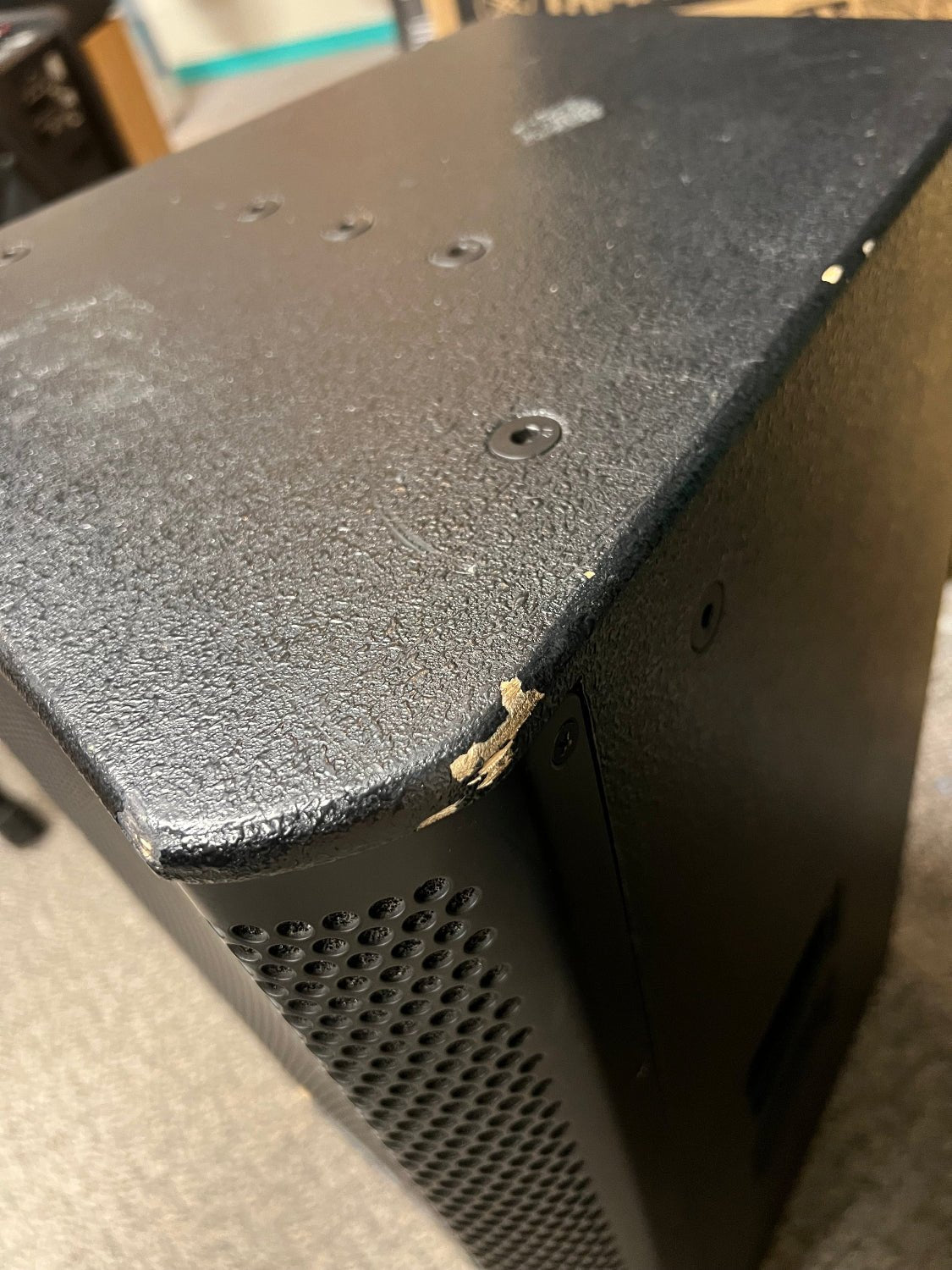Used QSC E12 Passive 12" Speaker w/ cover by Used