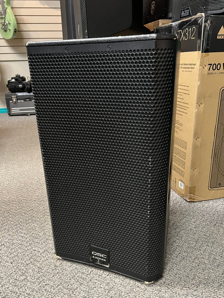 Used QSC E12 Passive 12" Speaker w/ cover by Used