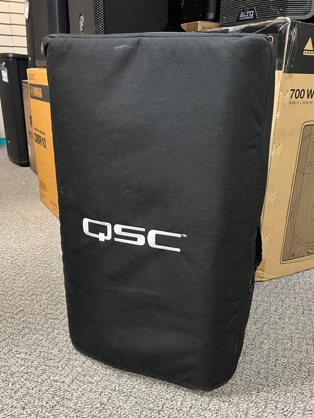 Used QSC E12 Passive 12" Speaker w/ cover by Used