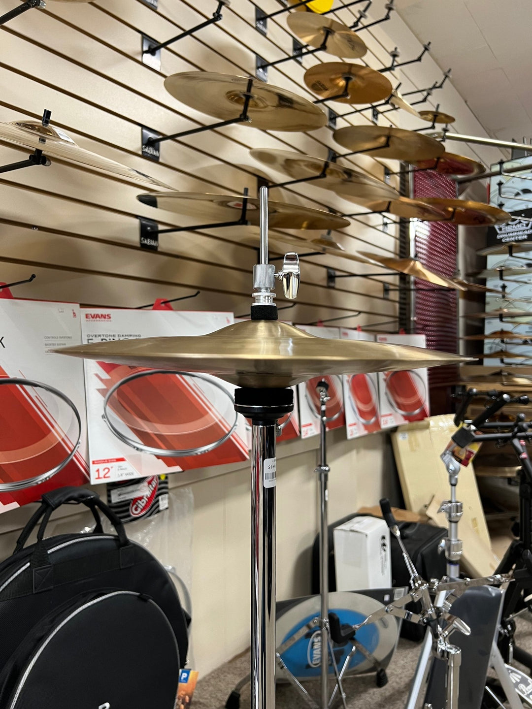 Used Sabian 14" HHX Groove Hi - Hat Set by Used