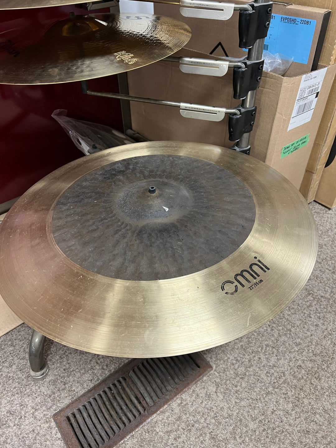 Used Sabian HHX 22'' Omni Ride Cymbal by Used