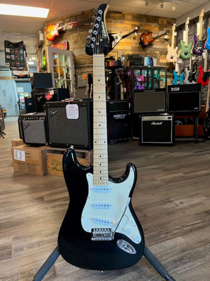 USED Samick Silvertone Stratocaster, Black by Used