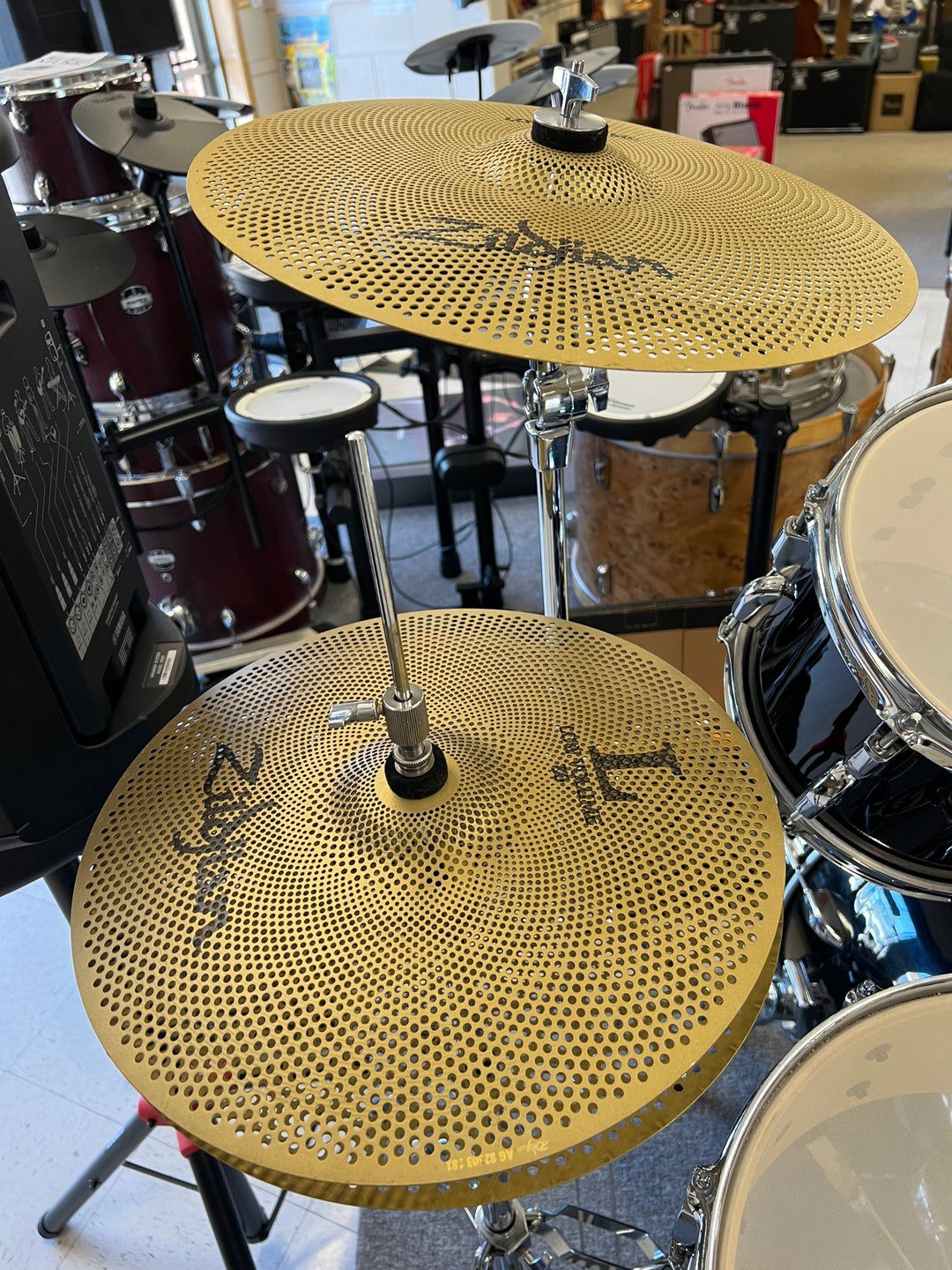 Used Zildjian Low Volume Cymbal Set - Deluxe by Used