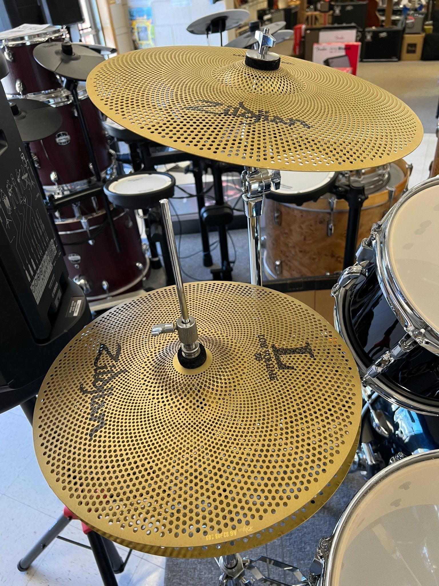 Used Zildjian Low Volume Cymbal Set - Deluxe by Used