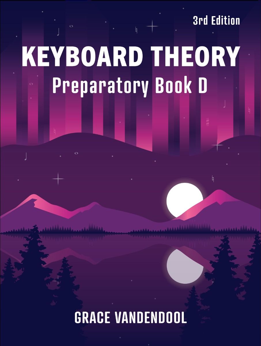 Vandendool Keyboard Theory Preparatory Book D - 3rd Edition by Musiconeselect Inc.