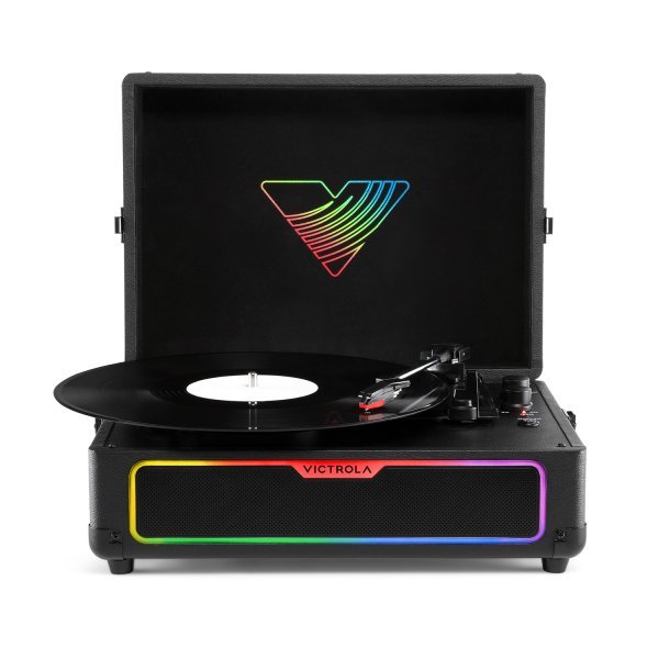 Victrola Journey GlowTurntable - Black by Audio - Technica Canada