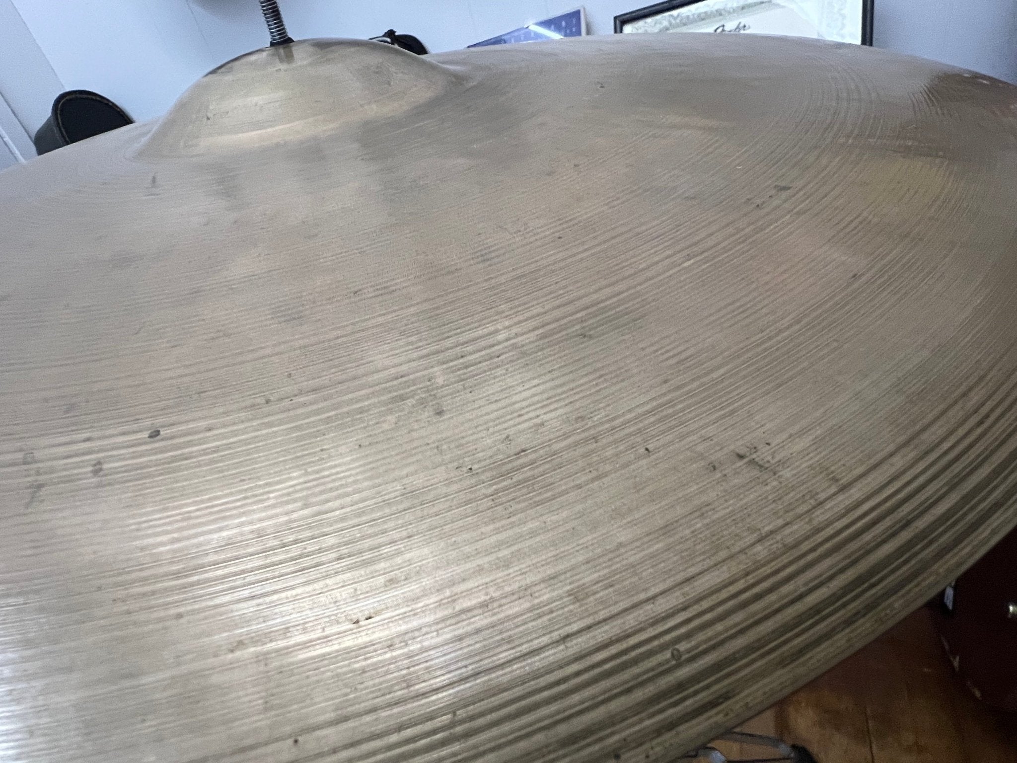 Vintage 1950s Avedis Zildjian 22" Ride Cymbal – 2794g – Turkish Stamp Era by Used