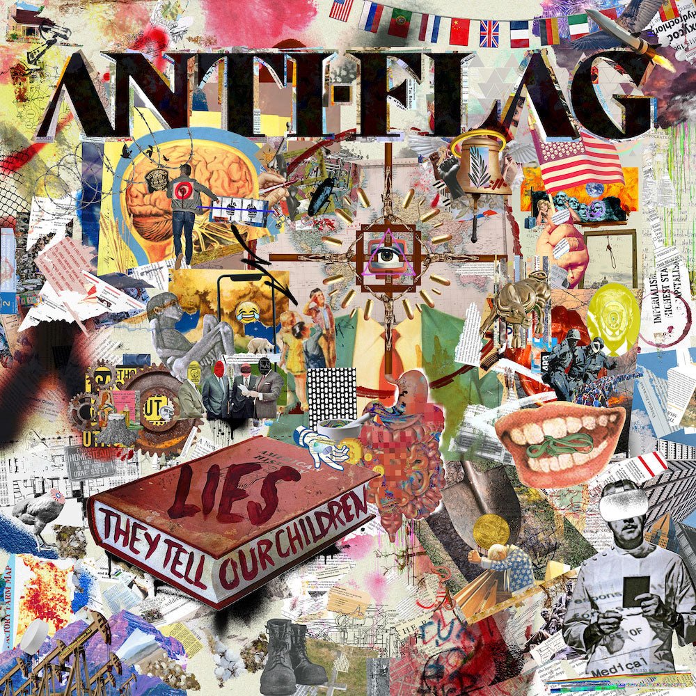 VINYL Anti - Flag Lies They Tell Our Children (White) by FAB