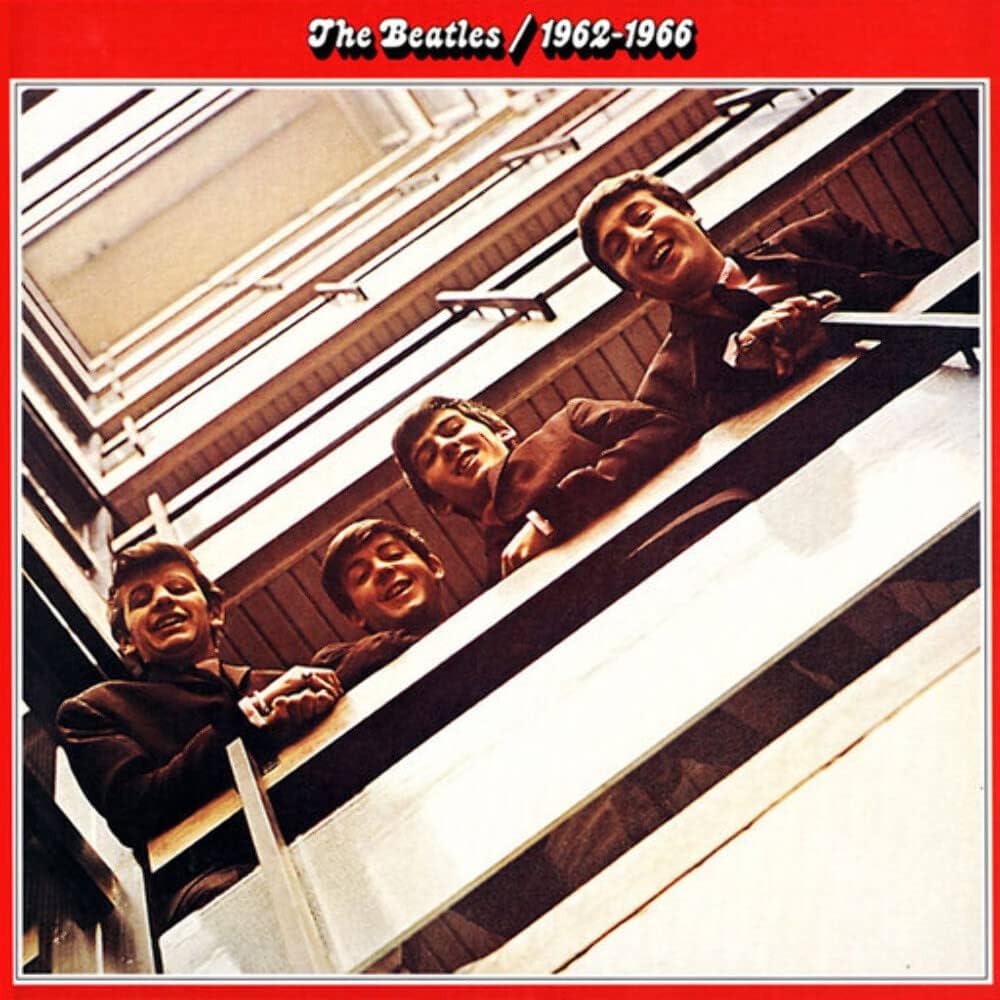 VINYL Beatles Red Album Greatest Hits 1962 - 1966 by FAB