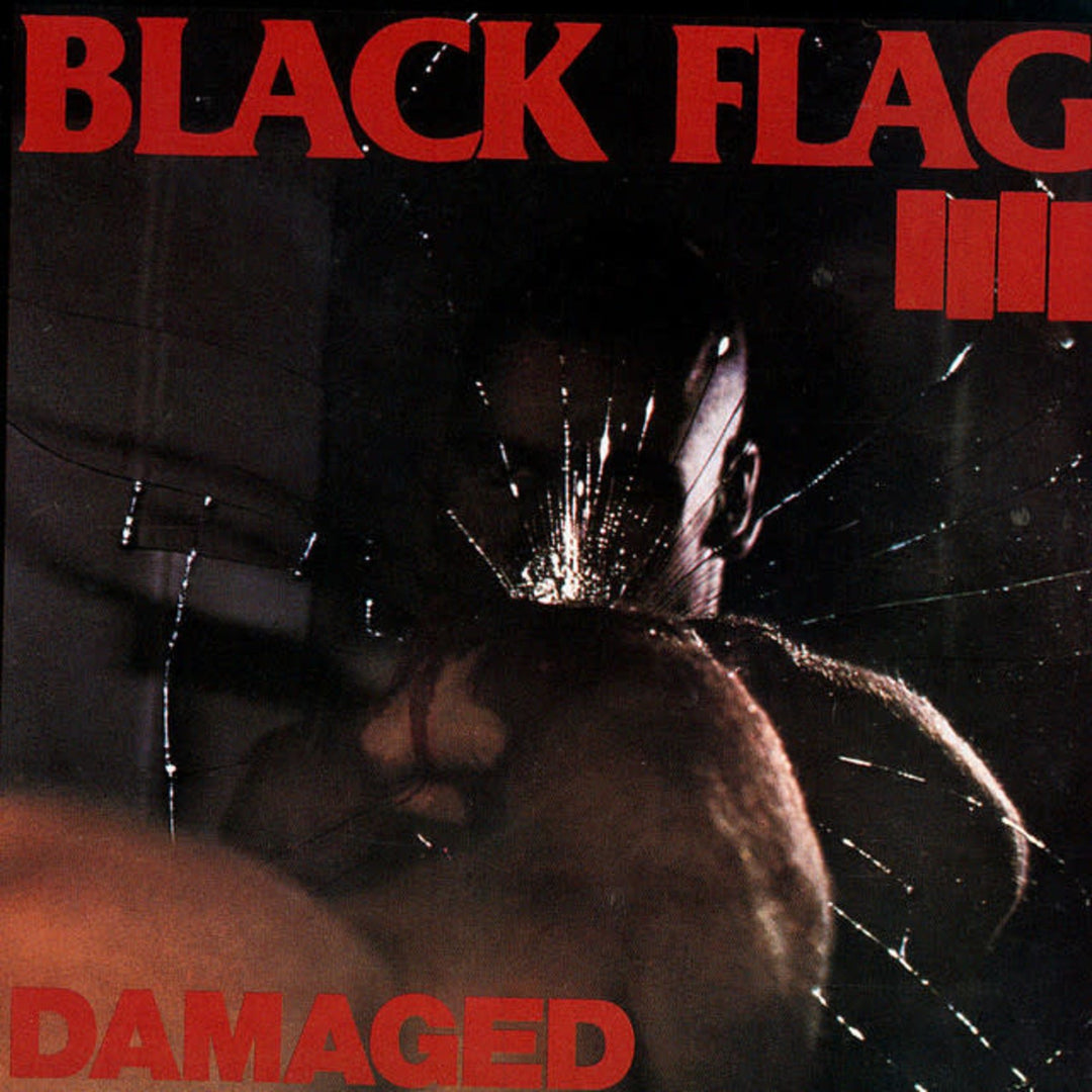 VINYL Black Flag Damaged by FAB