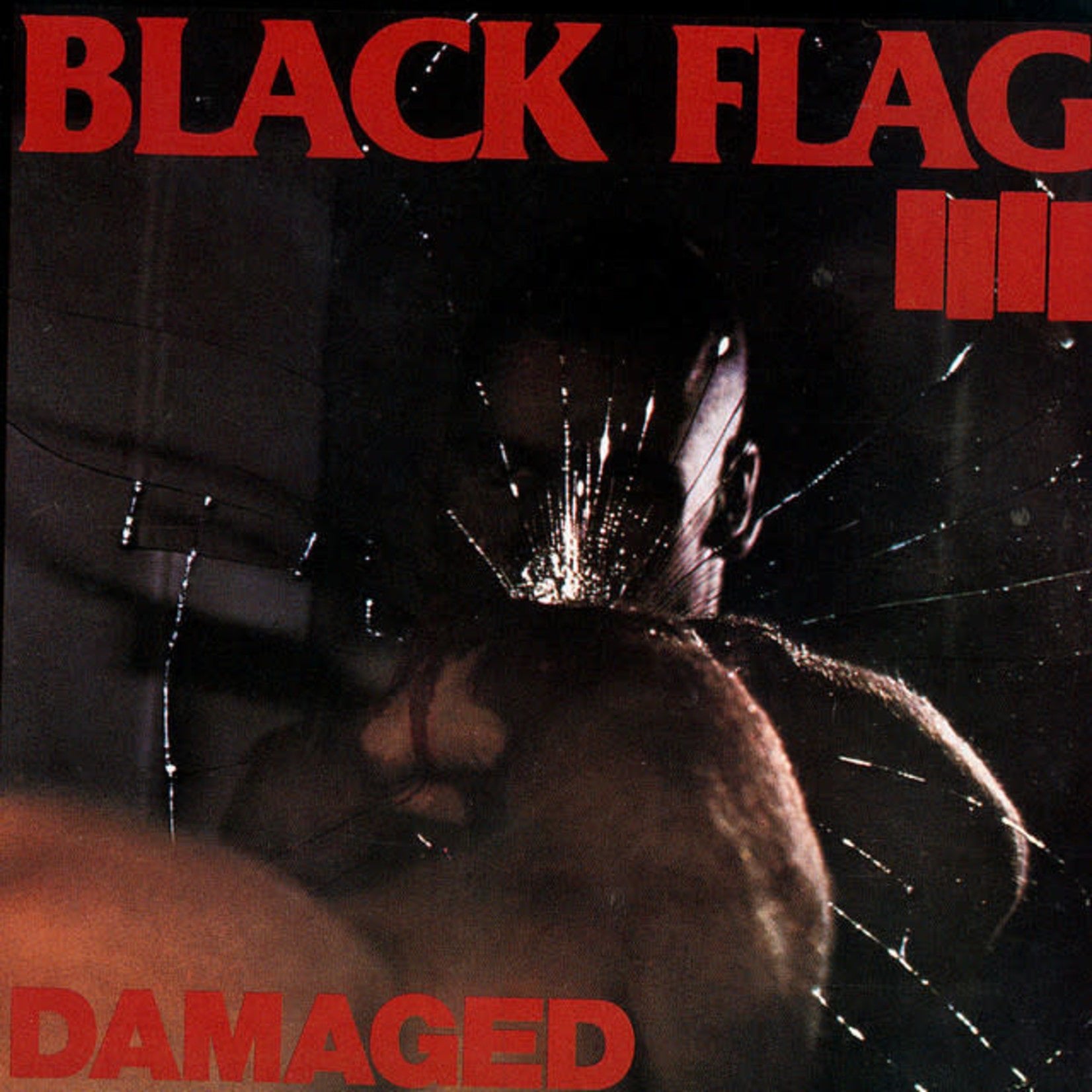 VINYL Black Flag Damaged by FAB