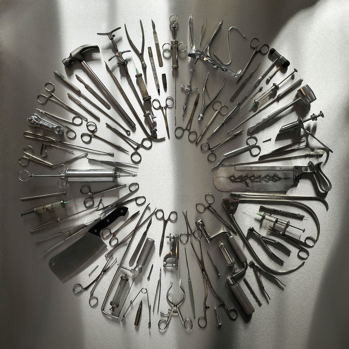Vinyl Carcass – Surgical Steel (10th anniversary edition - 2LP/red with black splatter) by FAB