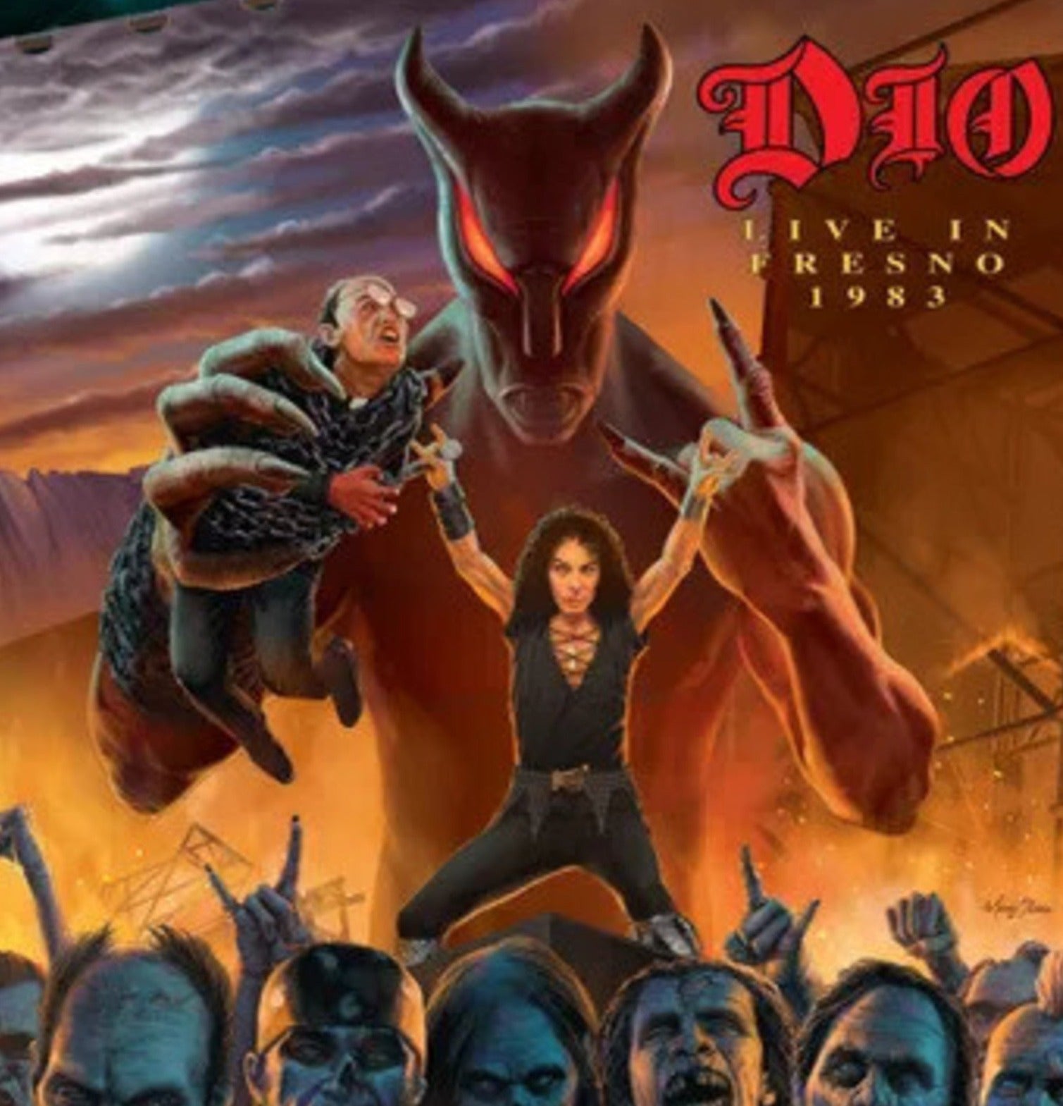 VINYL Dio 2023RSD Live At Selland Arena, Fresno, CA '83 (2LP/Red) by FAB