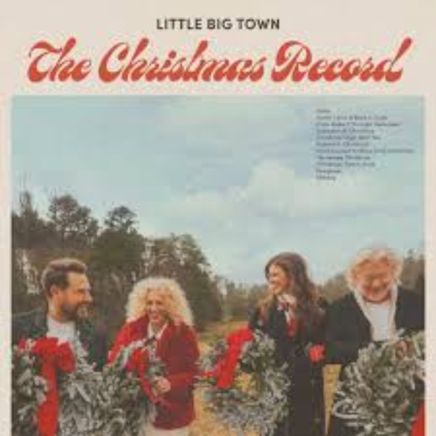 Vinyl Little Big Town 2024RSD BF Christmas Record by Faders Music Inc.