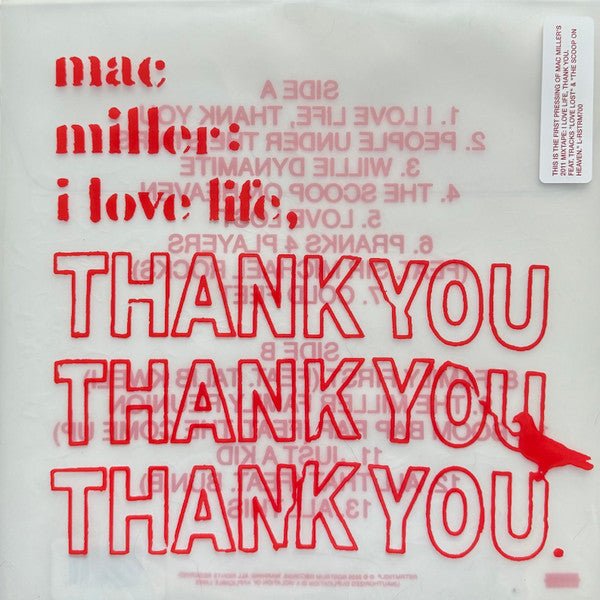 VINYL Mac Miller I Love Life, Thank You by FAB