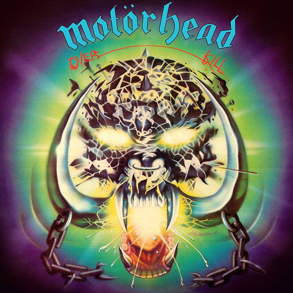 VINYL Motorhead Overkill (Turquoise/Blue/Green) by FAB