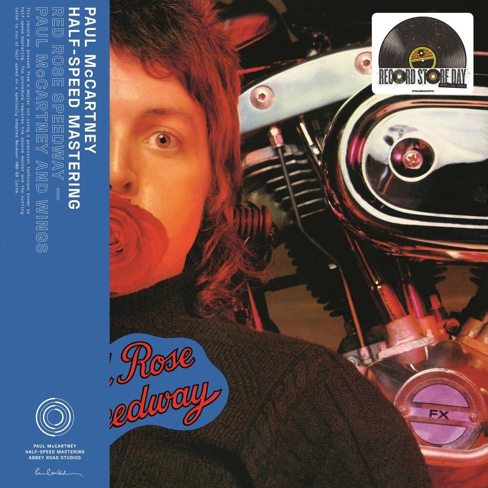 VINYL Paul McCartney & Wings 50th Ann. 2023RSD Red Rose Speedway (Half - Speed) by FAB