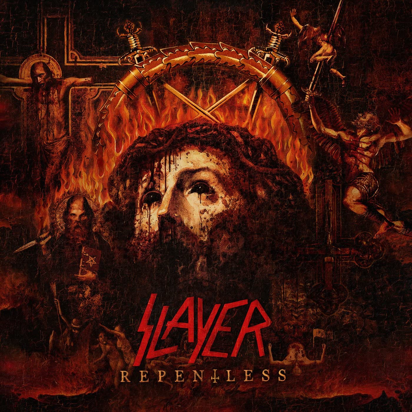 VINYL Slayer Repentless (Orange [Transparent] /w Yellow/Black Splatter) by FAB