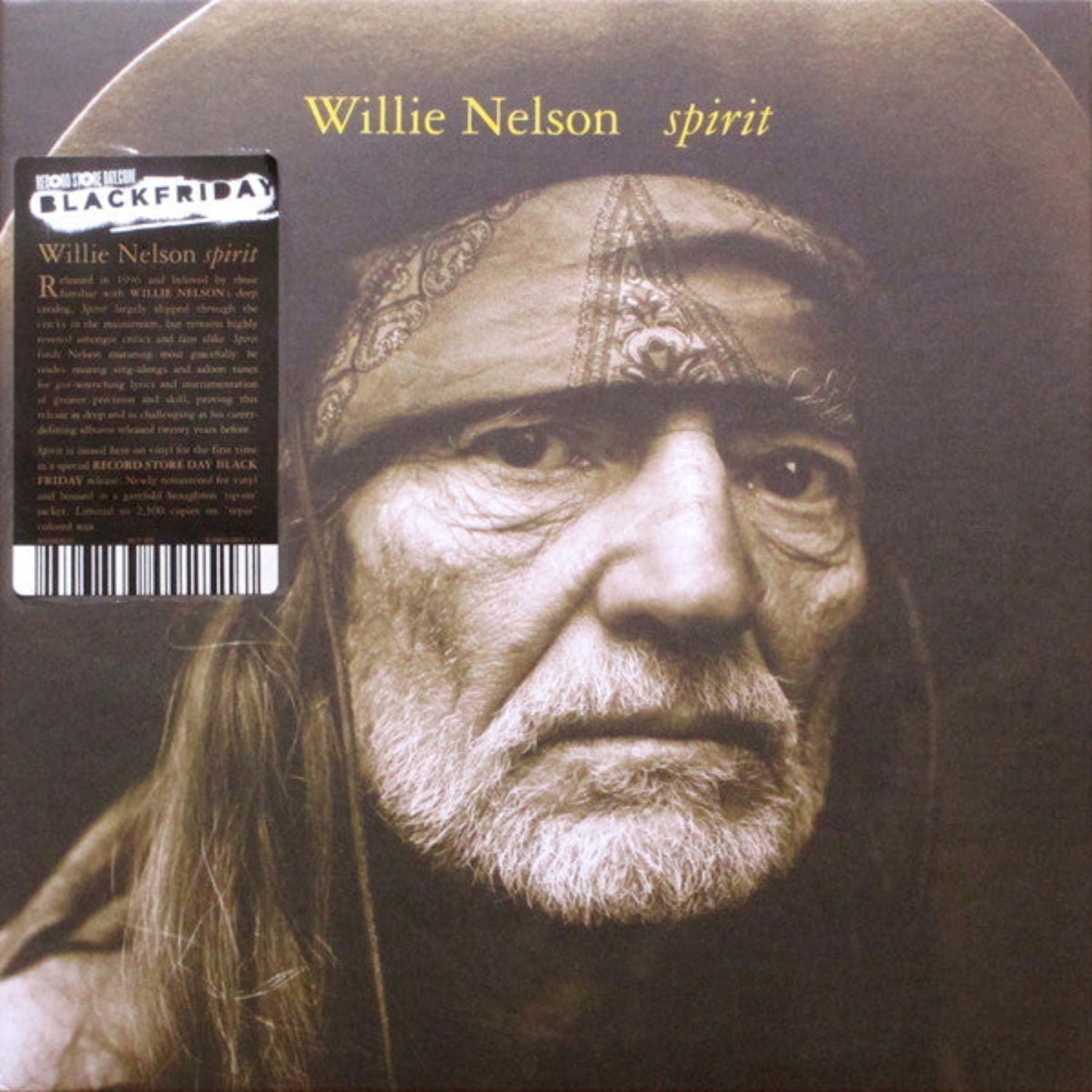 Vinyl Willie Nelson – Spirit by FAB