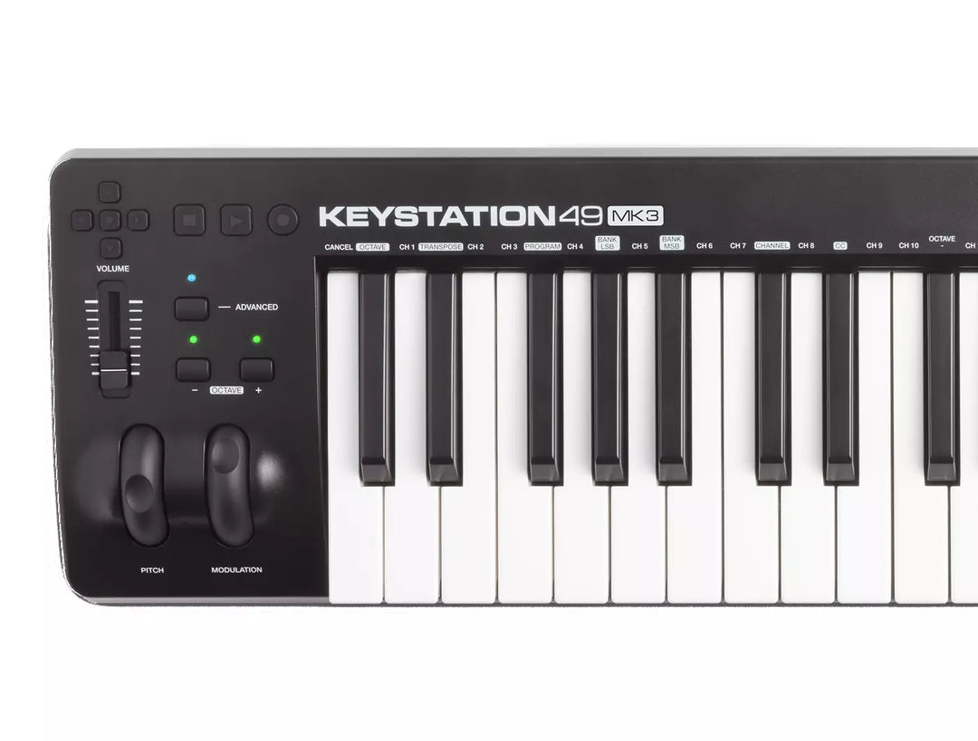 Used M-Audio Keystation 49 MK3 49-Note Keyboard Controller