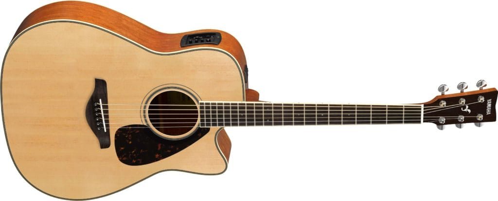 Yamaha FGX820C Acoustic Guitar - Natural by Yamaha