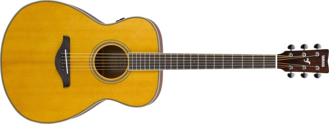 Yamaha FS TransAcoustic Guitar w/Solid Spruce Top - Vintage Tint by Yamaha