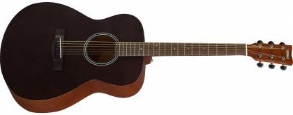 Yamaha FS400 SMB F Series Concert Body 6 String RH Acoustic Guitar - Smoky Black by Yamaha