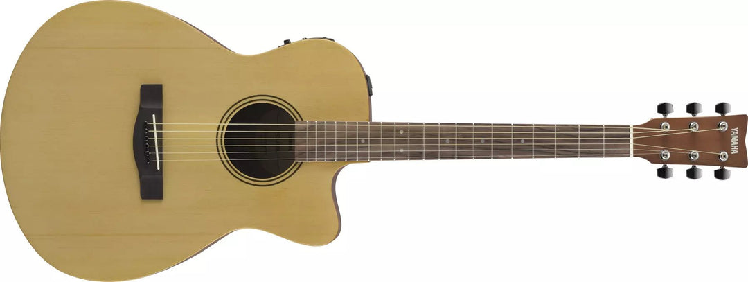 Yamaha FSX400C Cutaway Concert Acoustic/Electric Guitar - Natural Satin by Yamaha