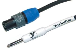 Yorkville Sound DLX Series SP2 to 1/4 - inch 16G Speaker Cable by Yorkville