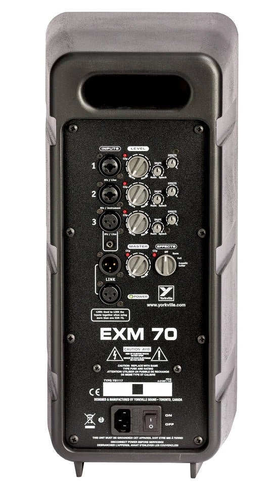 Yorkville Sound Excursion Mini 70 Watt Compact PA System by Yorkville