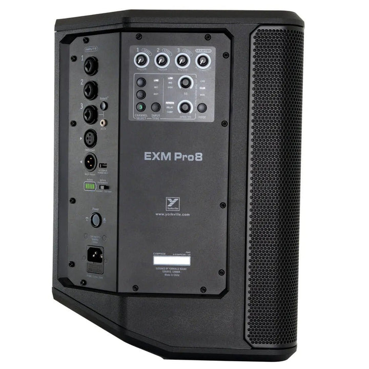 Yorkville Sound EXM Pro-8 Battery Powered Loudspeaker - 8'' by Yorkville