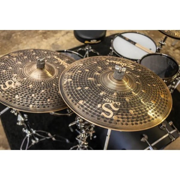 Zildjian S Dark 4 - piece Cymbal Pack (14H 16C 18C 20R) by Coast Music