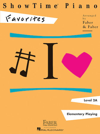 SHOWTIME® PIANO FAVORITES - Level 2A