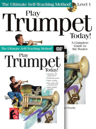 PLAY TRUMPET TODAY! BEGINNER'S PACK Book/CD/DVD Pack