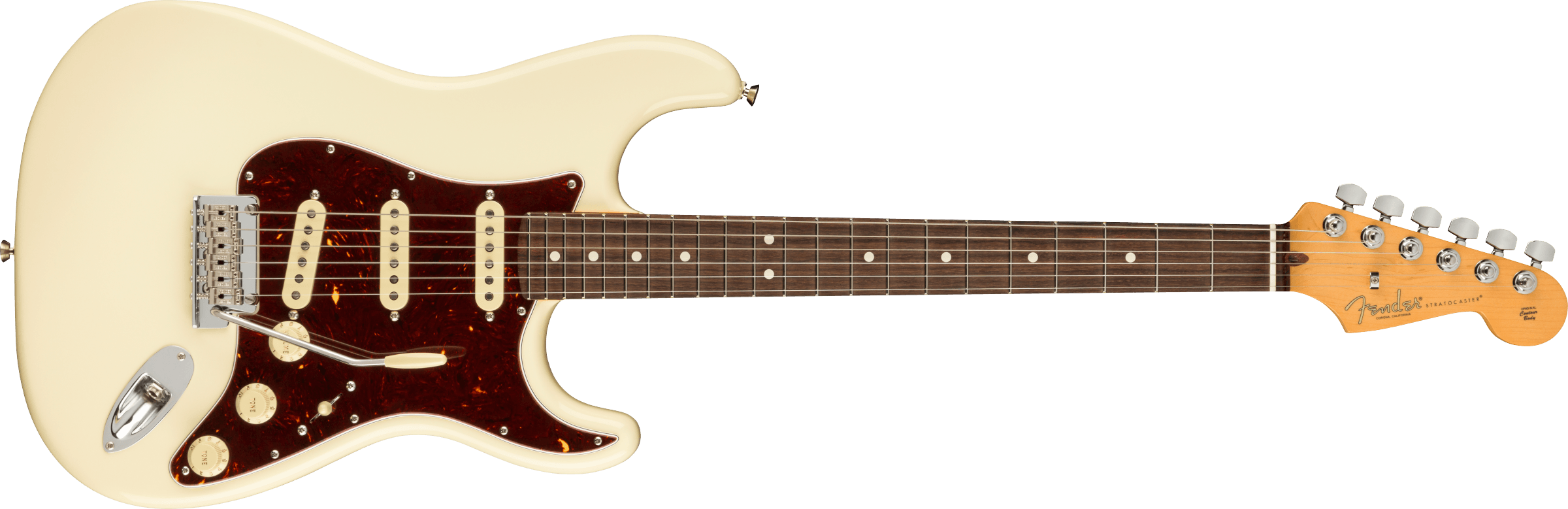 Fender American Professional II Stratocaster®, Rosewood Fingerboard, Olympic White