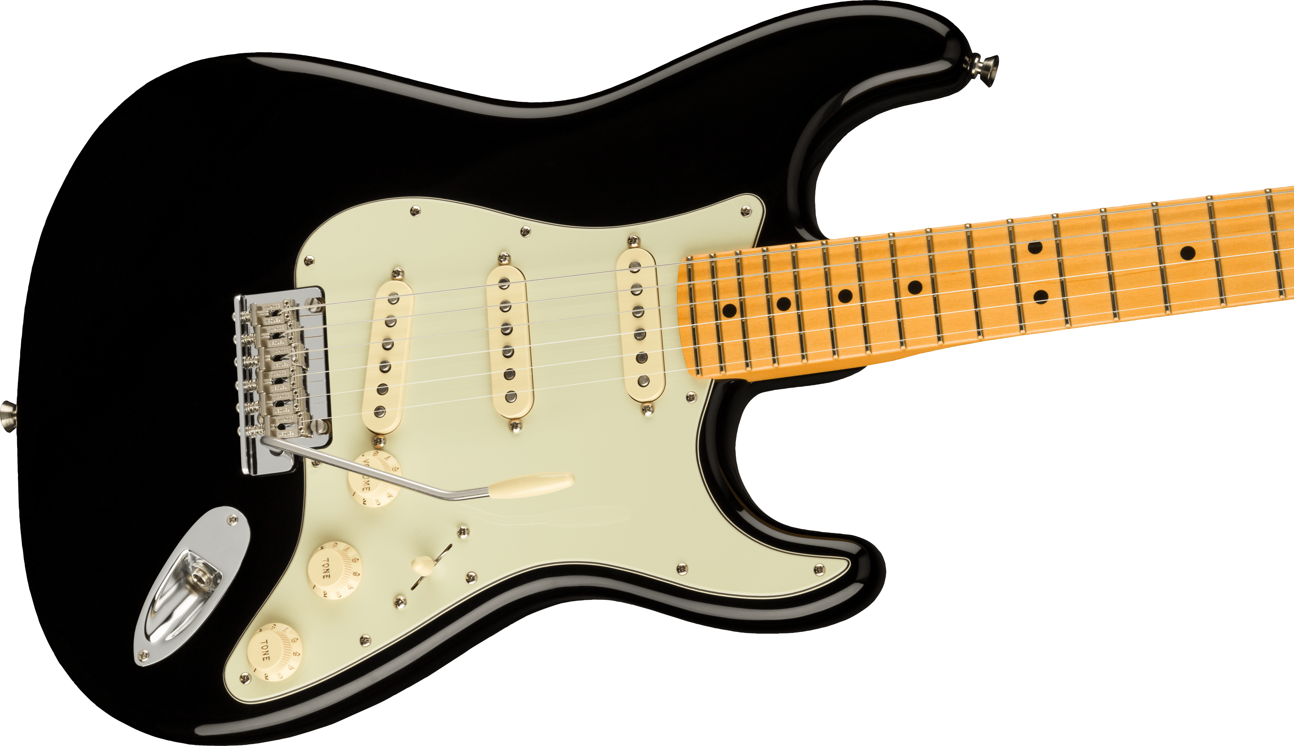 Fender American Professional II Stratocaster®, Maple Fingerboard, Black