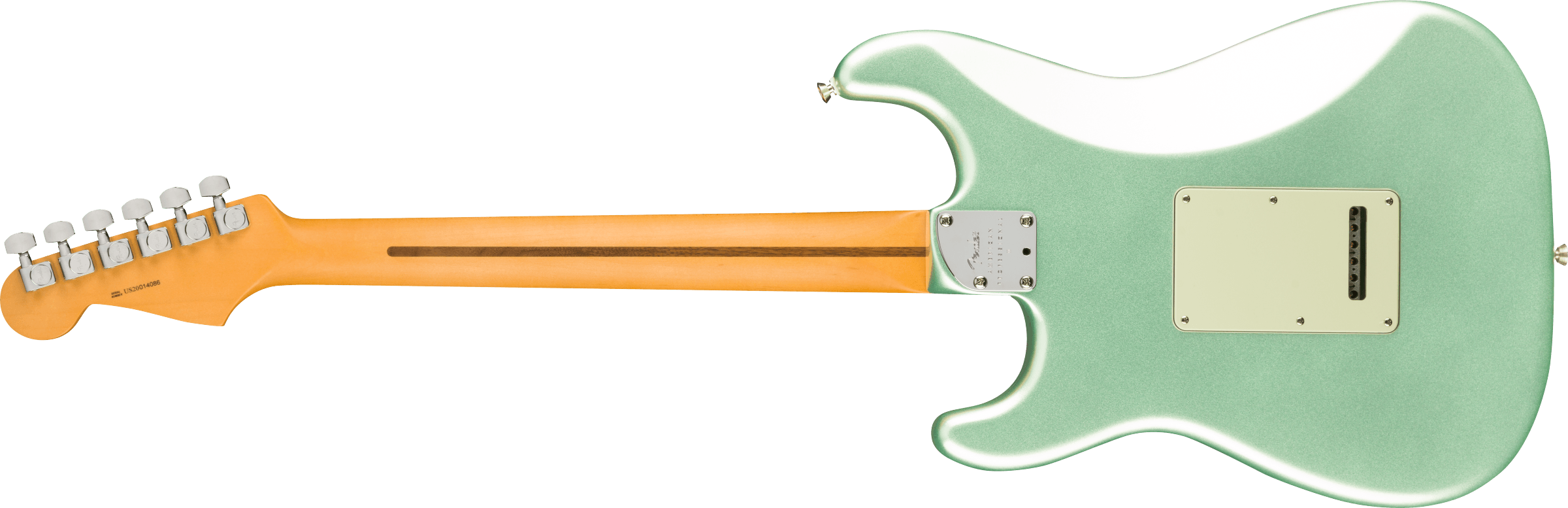 Fender American Professional II Stratocaster®, Maple Fingerboard, Mystic Surf Green