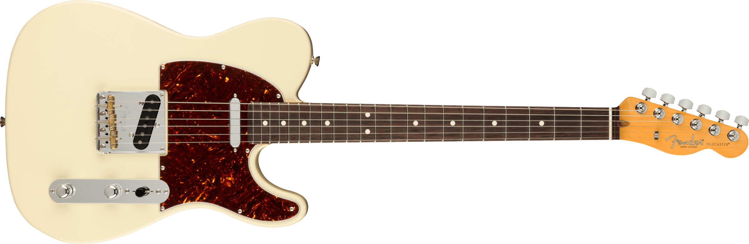 Fender American Professional II Telecaster®, Rosewood Fingerboard, Olympic White