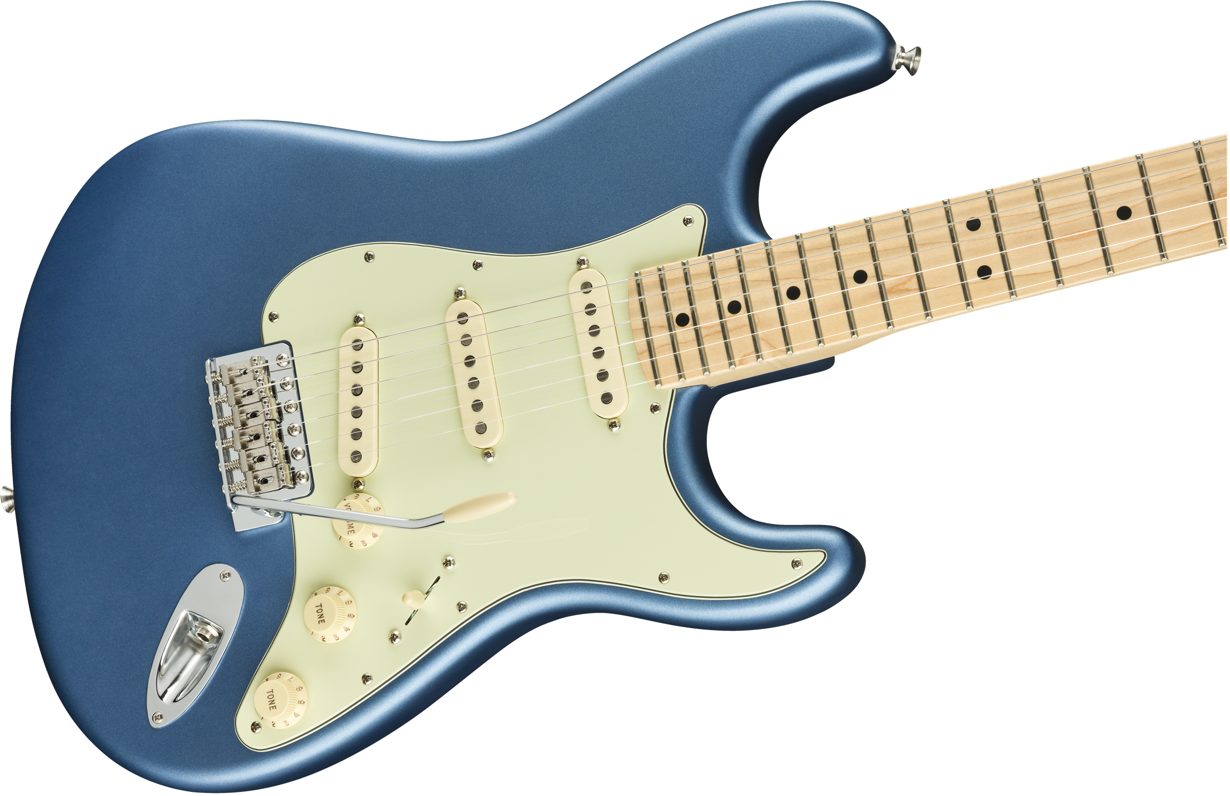 Fender American Performer Stratocaster®, Maple Fingerboard, Satin Lake Placid Blue
