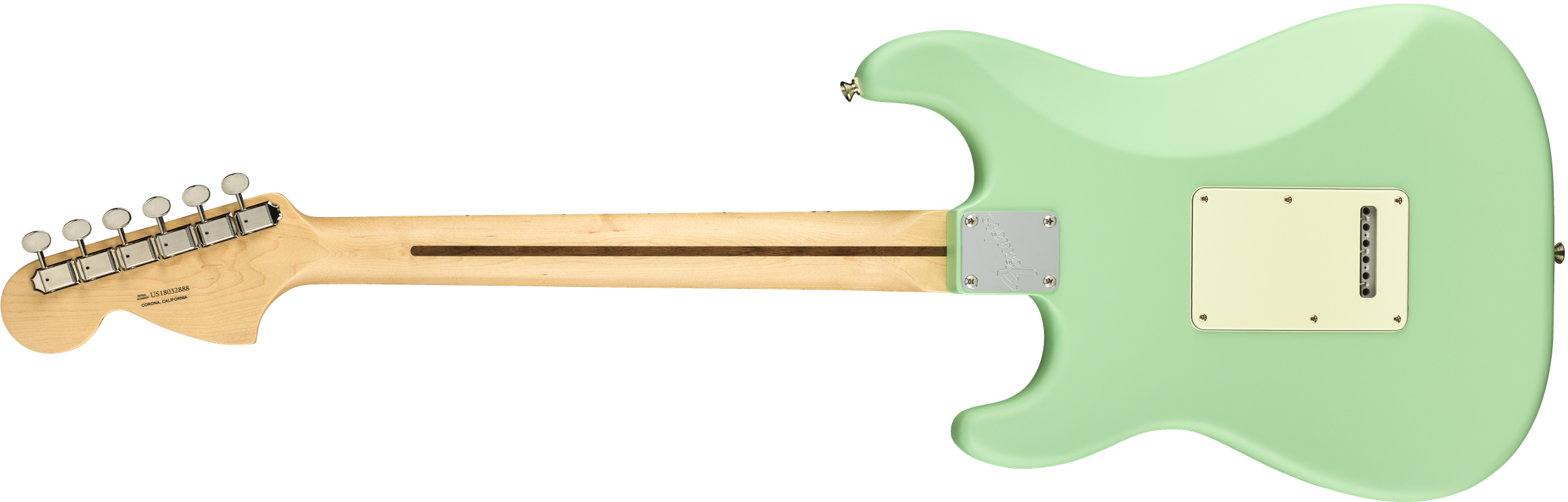 Fender American Performer Stratocaster® HSS, Maple Fingerboard, Satin Surf Green