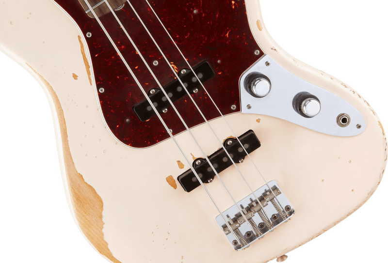 Fender Flea Jazz Bass, Rosewood Fingerboard, Roadworn Shell Pink