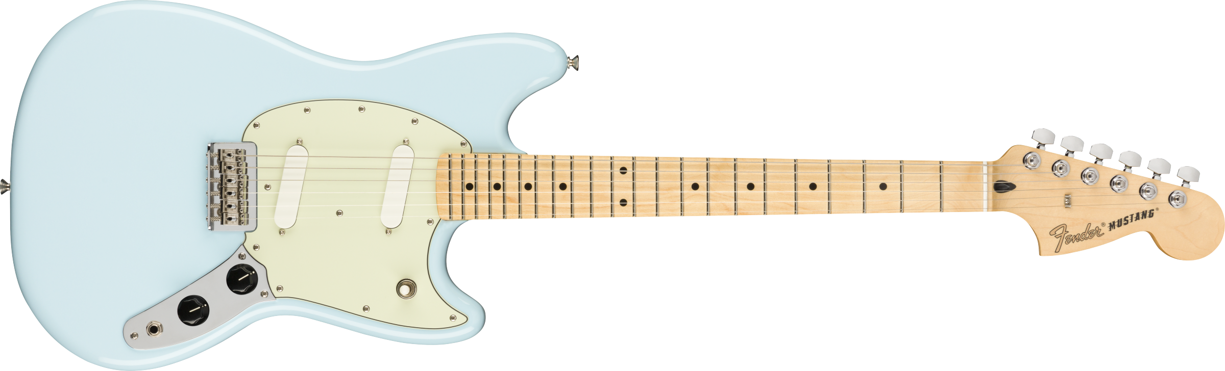 Fender Player Mustang®, Maple Fingerboard, Sonic Blue