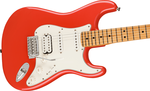 "Demo" Fender Limited Edition Player Stratocaster® HSS, Maple Fingerboard, Fiesta Red with Matching Headstock
