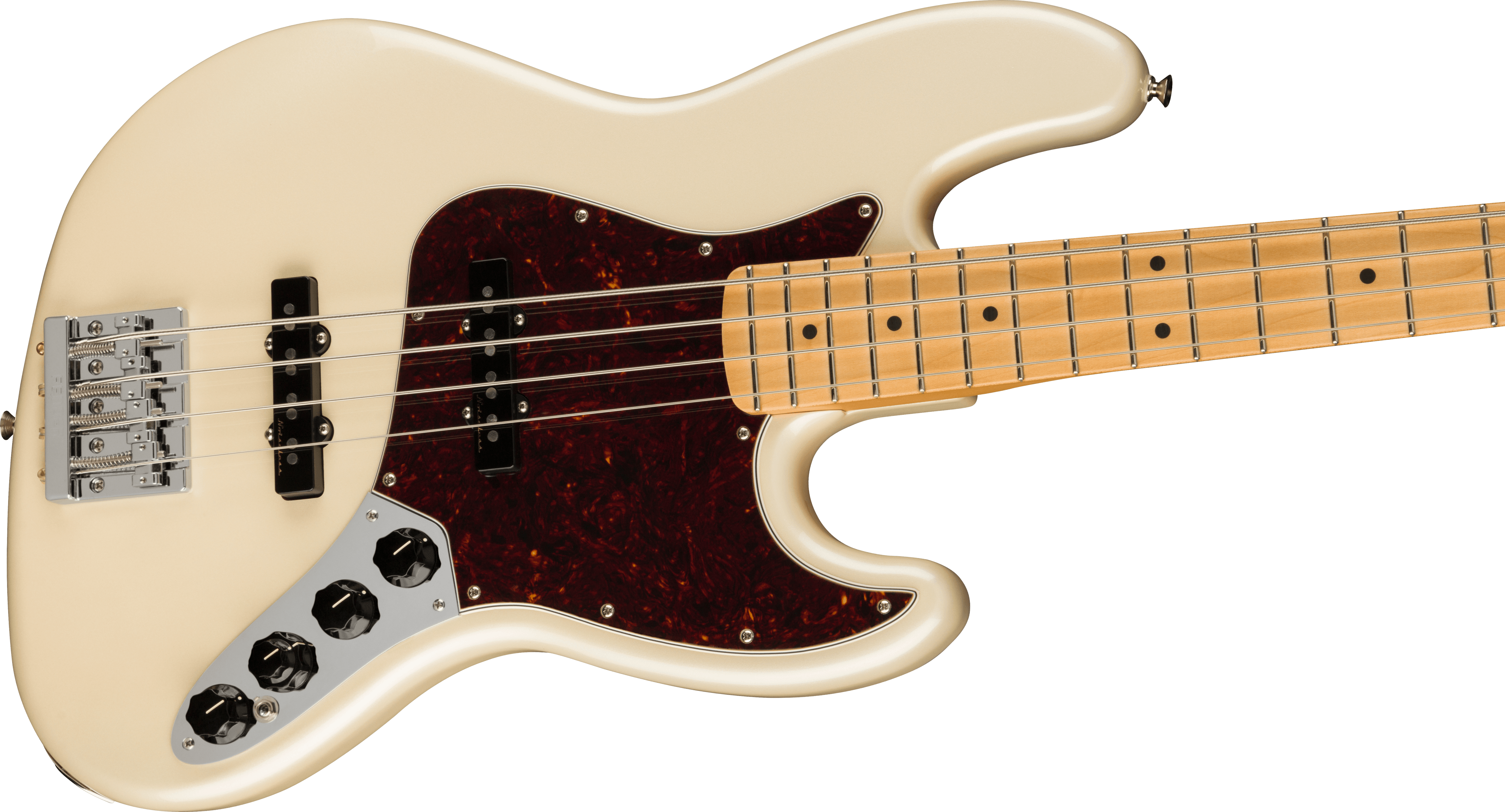 Fender Player Plus Jazz Bass®, Maple Fingerboard, Olympic Pearl