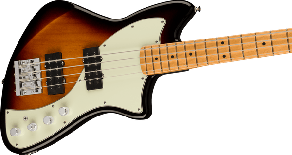 Fender Player Plus Active Meteora® Bass, Pau Ferro Fingerboard, 3-Colour Sunburst