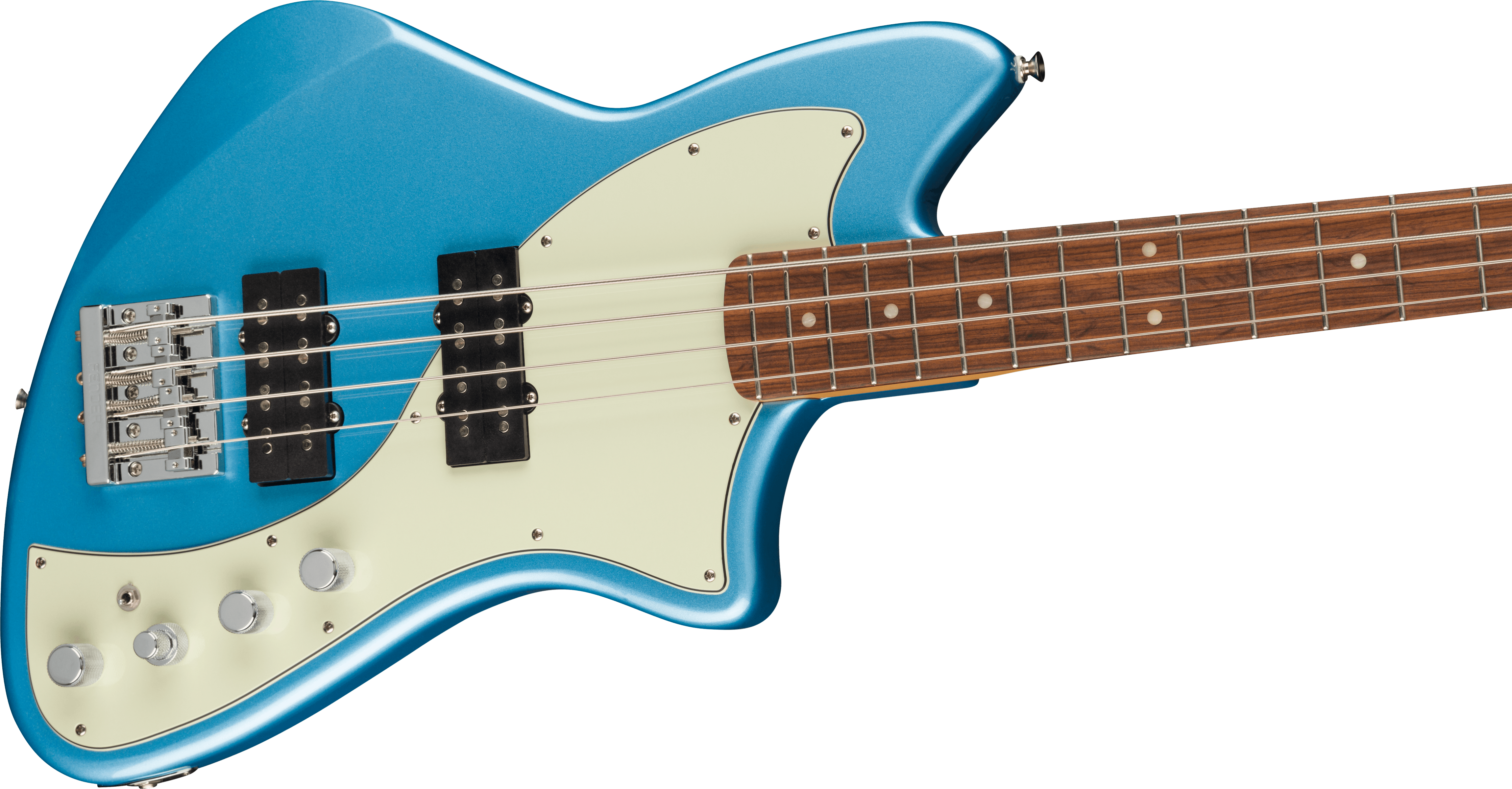 Fender Player Plus Active Meteora® Bass, Pau Ferro Fingerboard, Opal Spark