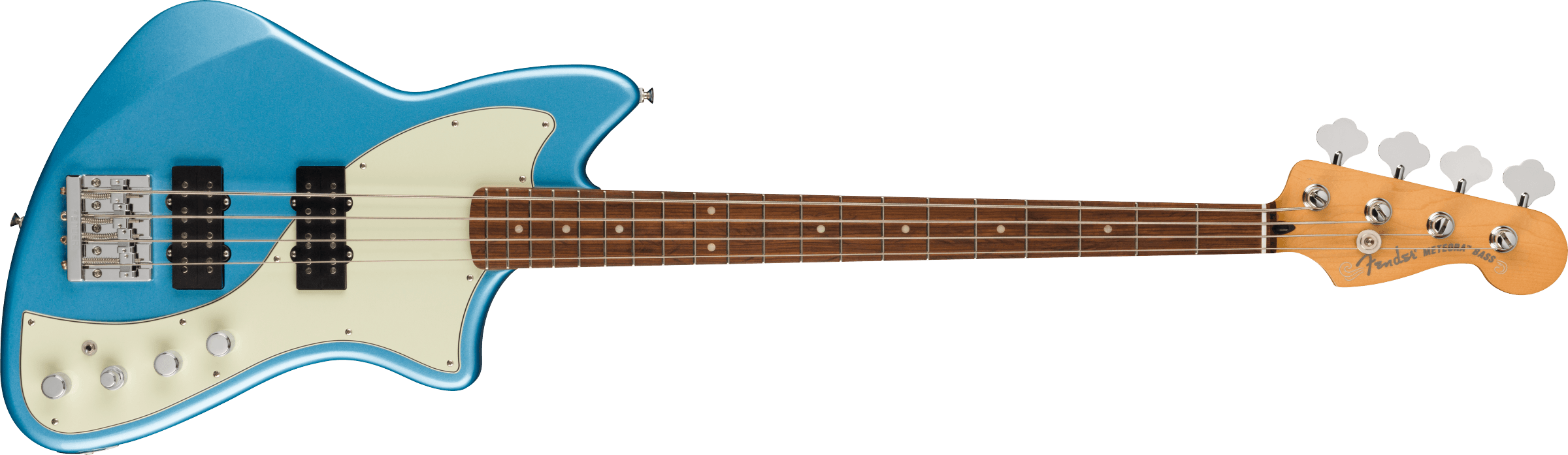 Fender Player Plus Active Meteora® Bass, Pau Ferro Fingerboard, Opal Spark